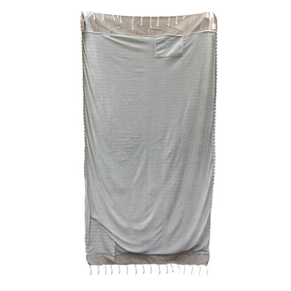 Toalla de Algodón Pario - 100x180 cm - Arena Cálido
