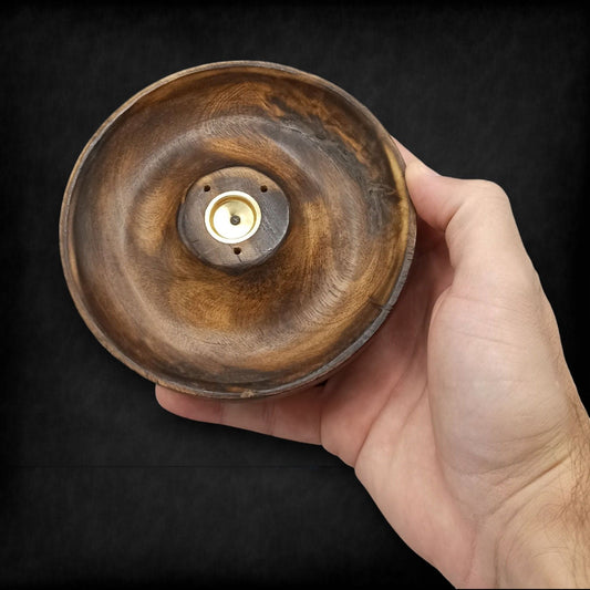 Disco porta incienso para conos y varillas - Liso - Soporte de Incienso