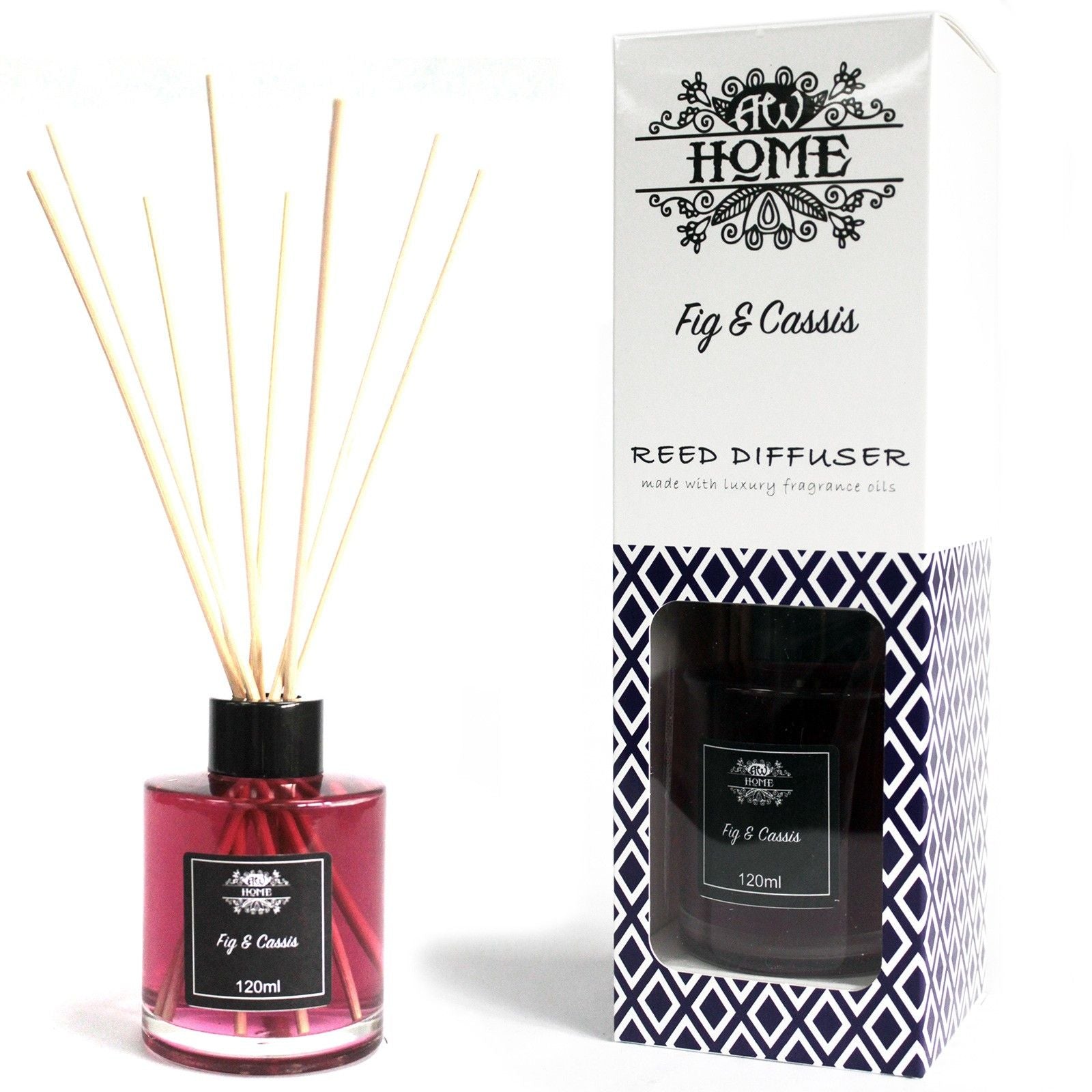 Difusor aromático 120ml - higo y grosella negra - Difusor aromático 120ml