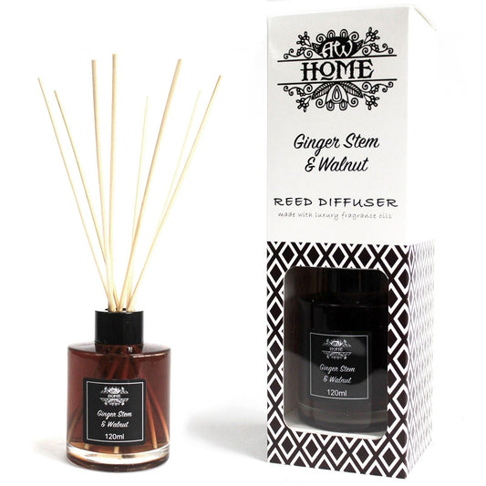 Difusor aromático 120ml - jengibre y nuez - Difusor aromático 120ml | El Bazar de Tizar
