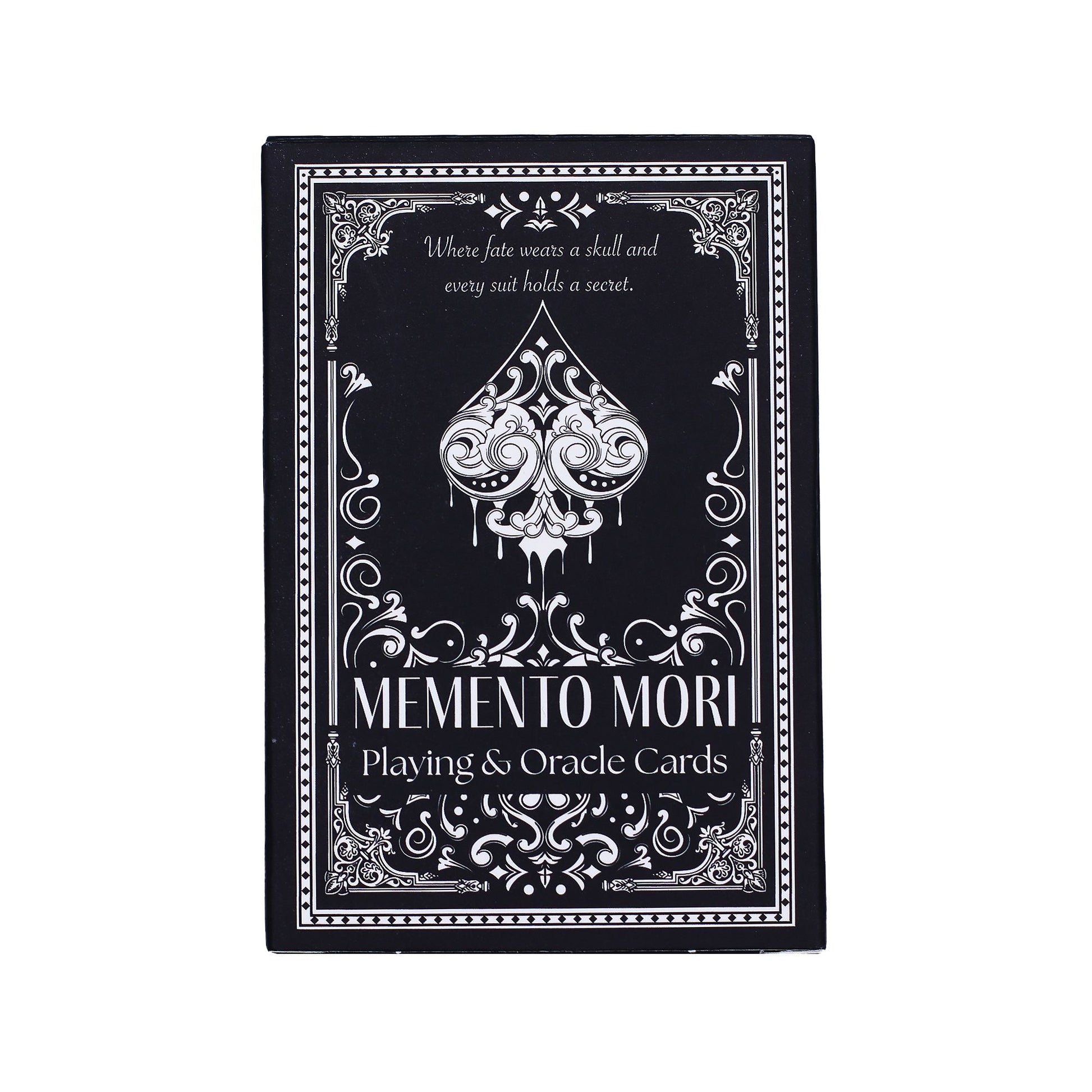 Memento Mori Cartas de juego y de oráculo góticas - Revenda de Cartas de Jogo & Oráculo Para a Sua Loja