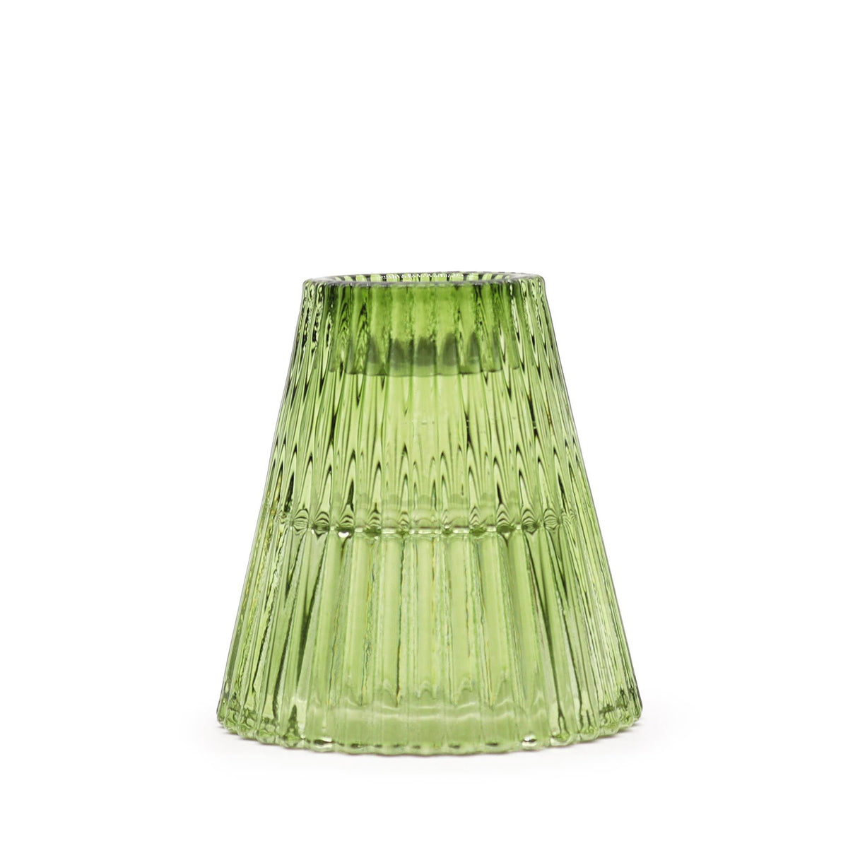 Portavelas reversible para cena / vela de té - Jardín de Jade - Portavelas y tarros de cristal