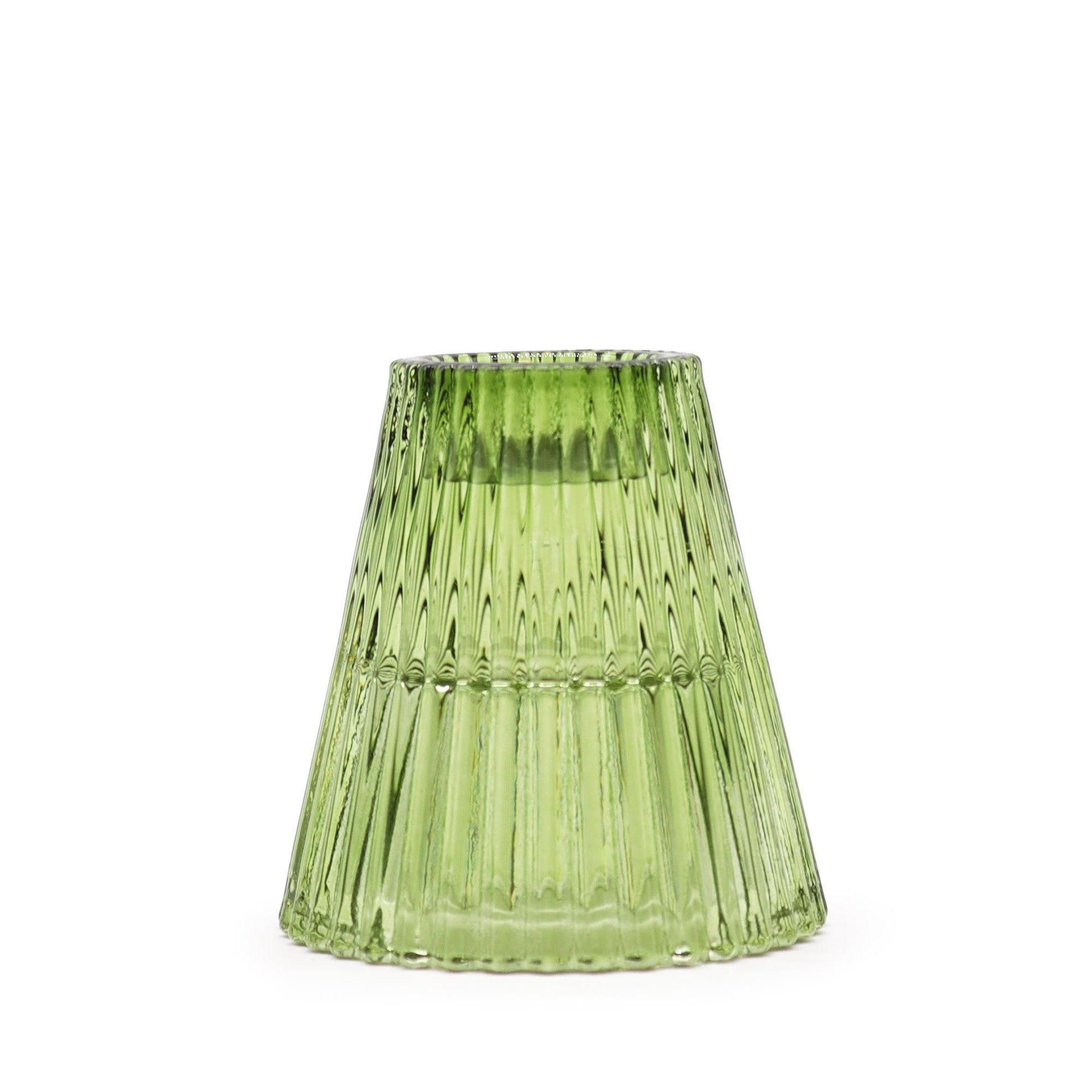 Portavelas reversible para cena / vela de té - Jardín de Jade - Portavelas y tarros de cristal