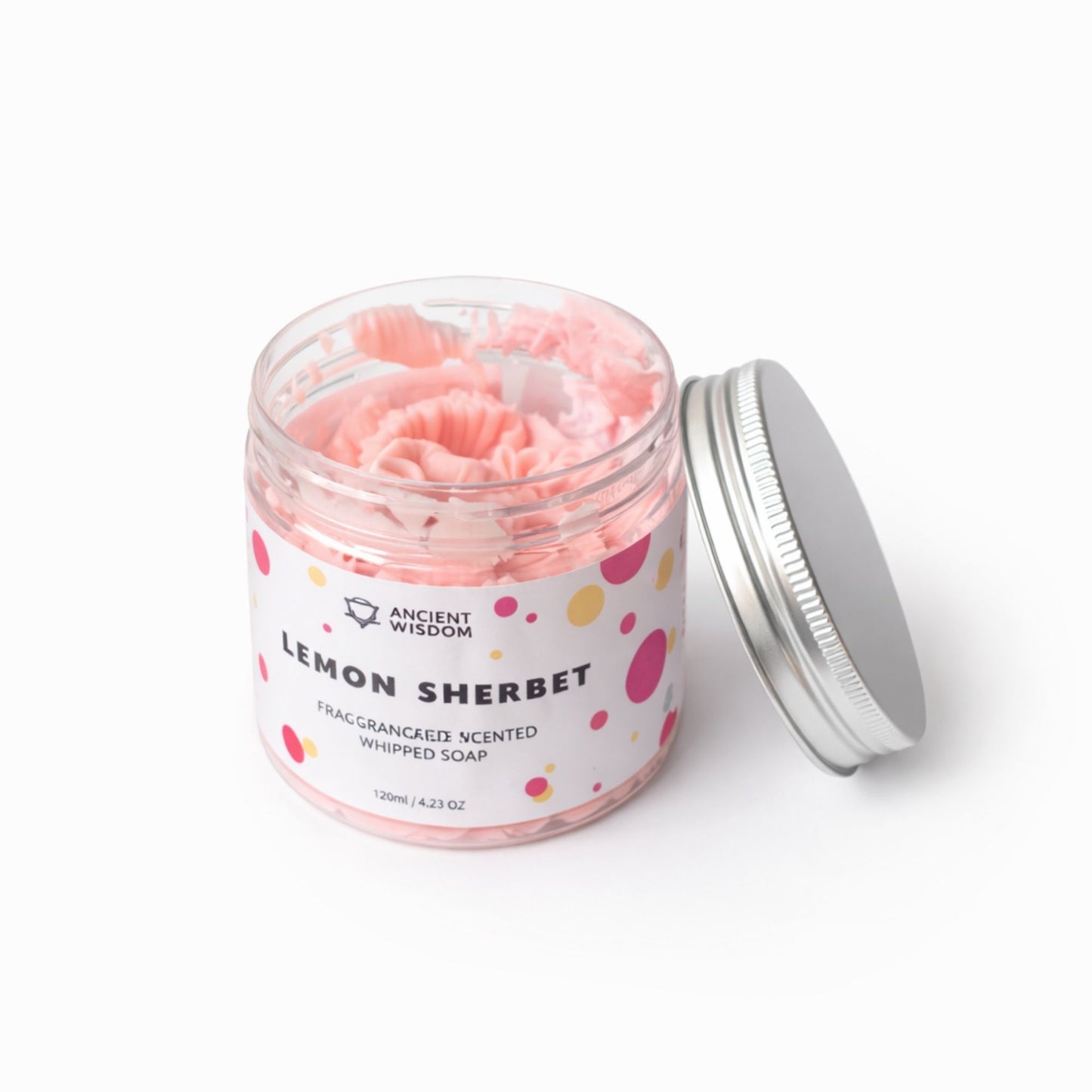 Jabón Cremoso de limonada rosa 120g