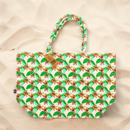 Bolsa Grande y Brillante - Frangipani