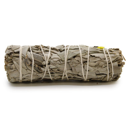 Atado de Hierba - Salvia Blanca y Salvia Azul 10cm - Atados de Smudge – Envuelto individualmente