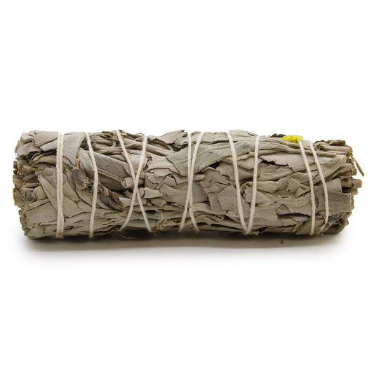 Atado de Hierba - Salvia Blanca y Salvia Azul 10cm - Atados de Smudge – Envuelto individualmente