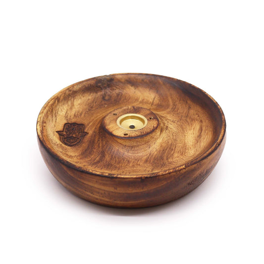 Disco porta incienso para conos y varillas - Hamsa - Soporte de Incienso