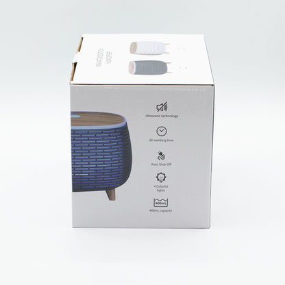 Aromaterapia Futurista con estrías - USB - Cambio de color - Control remoto - Difusores de aromas, aromaterapia