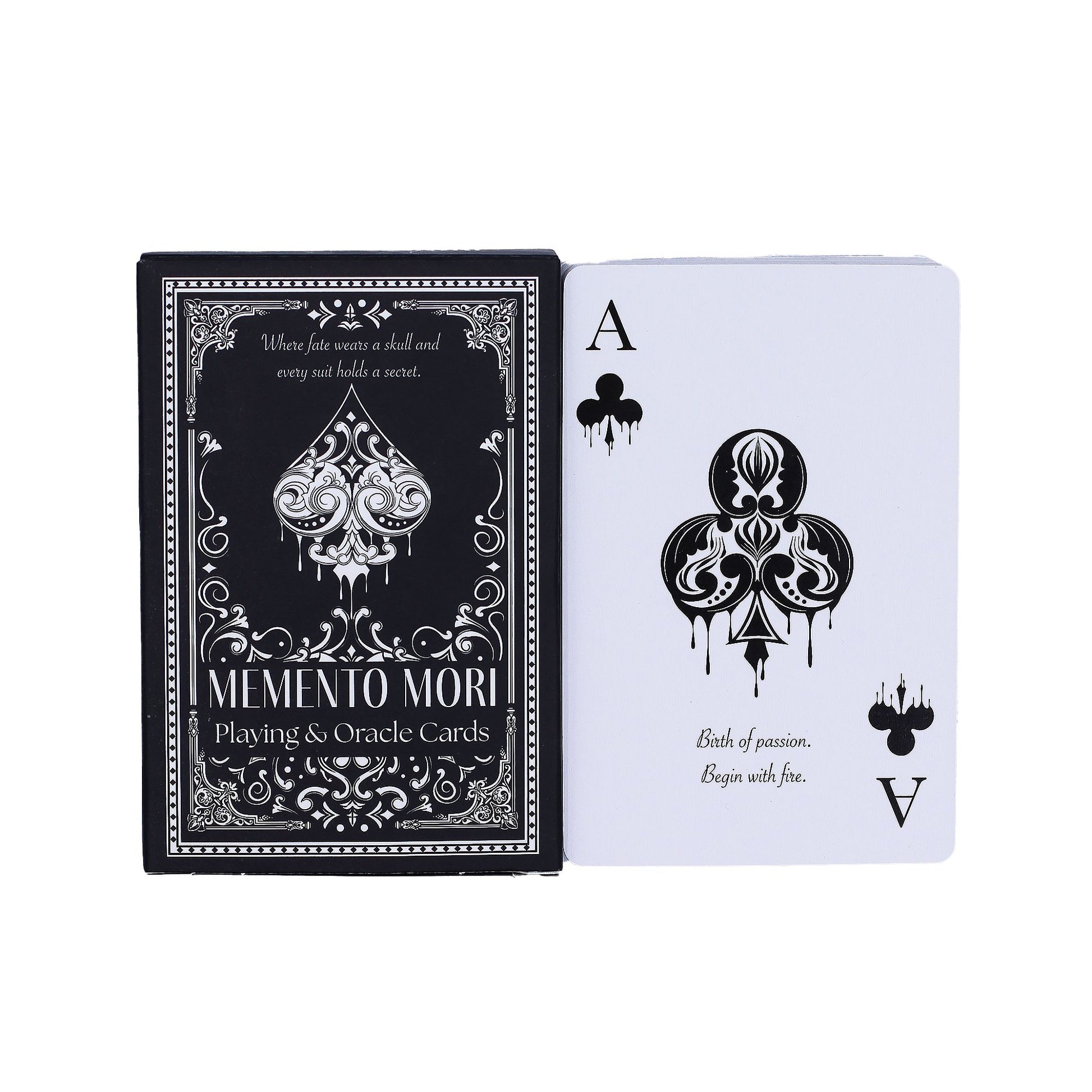 Memento Mori Cartas de juego y de oráculo góticas - Revenda de Cartas de Jogo & Oráculo Para a Sua Loja