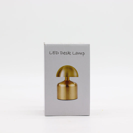 Lámpara táctil - Cúpula Champiñón Plateada - USB (C) - Recargable (400 Vatios)