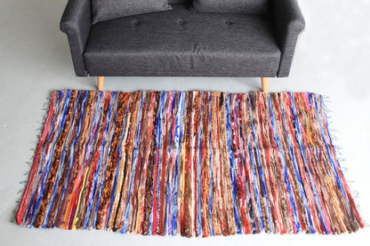 Alfombra grande de trapo - 105x185cm
