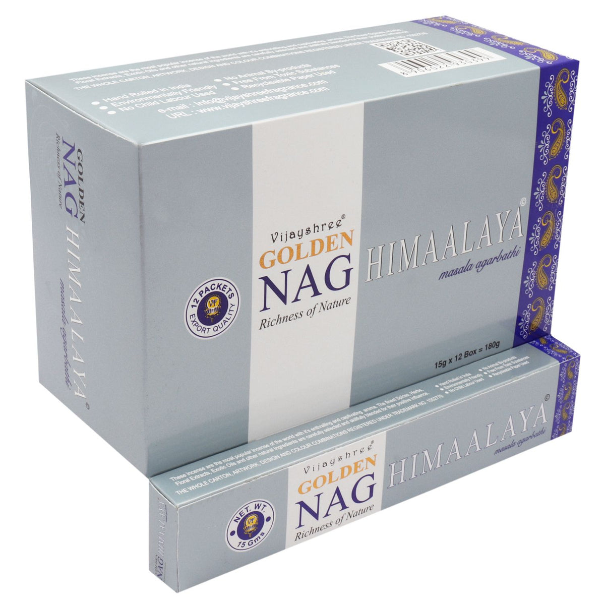 15g Incienso Dorado Nag - Himalaya - Incienso Golden