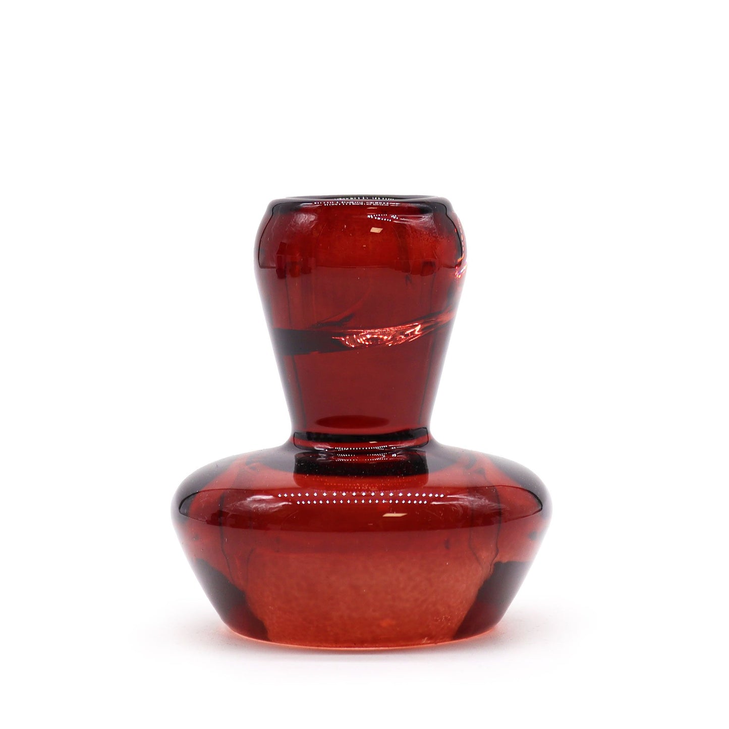 Portavelas reversible con diseño de seta para cena / vela de té - Rojo Vampiro - Portavelas y tarros de cristal