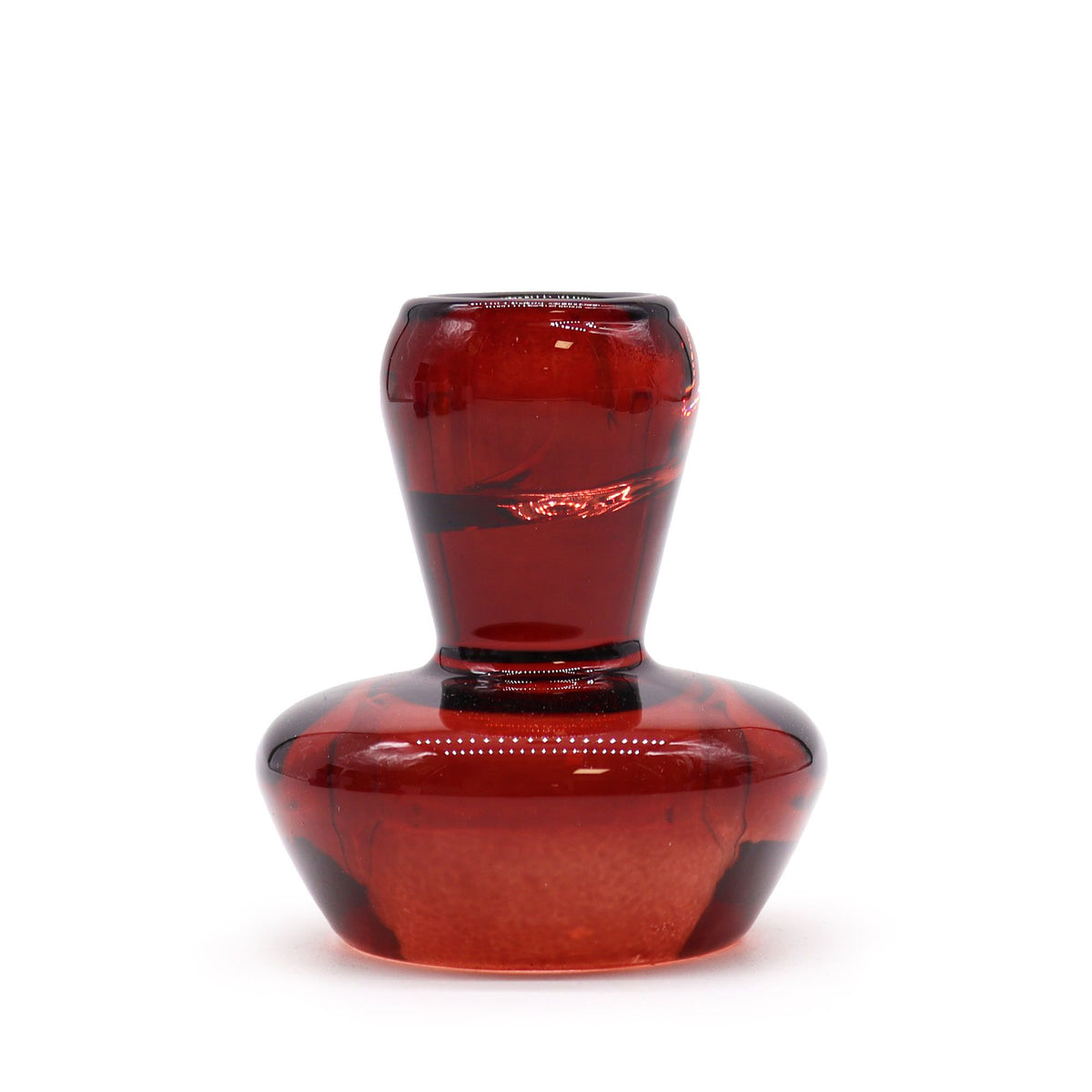 Portavelas reversible con diseño de seta para cena / vela de té - Rojo Vampiro - Portavelas y tarros de cristal