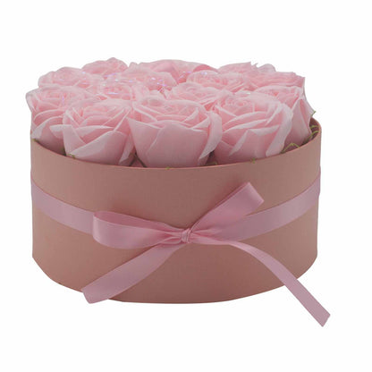 Caja de Regalo - Rosas de Jabón · 14 ud Rosa Redonda