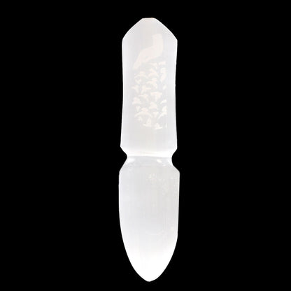 Cuchillo ritual de selenita - Liberación de ataduras