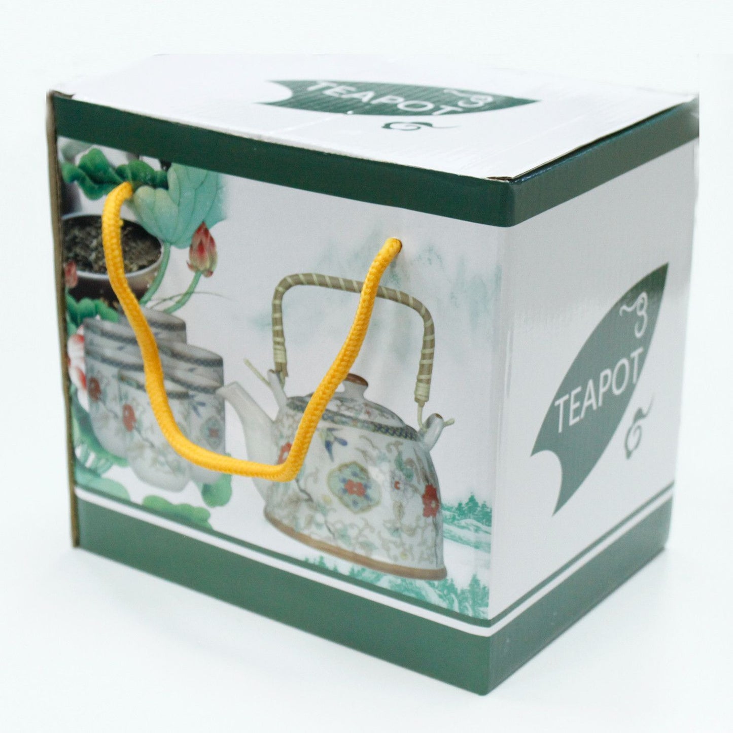 Set de tetera - Blanco clásico