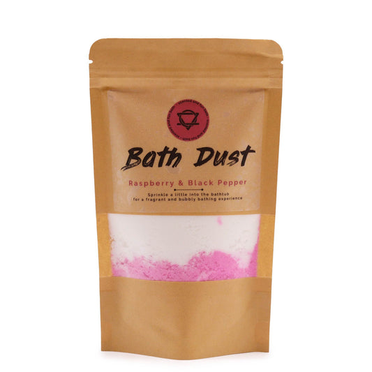 Raspberry & Black Pepper Bath Powder 190g