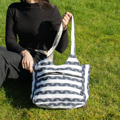 Bolsos Jacquard Naturales – Atlas Nómada – Bolso Musa Viajera