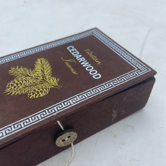 Set de regalo de incienso Himalayan Sugandhit Dhoop - Madera de cedro - Set de regalo de incienso Himalaya Sughandit Dhoop