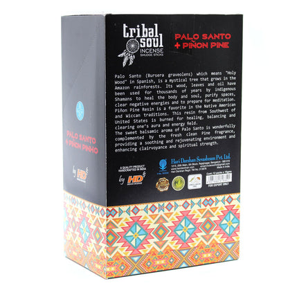 Incienso Tribal Soul - Palo Santo + Pinon Pine - Incienso Tribal Soul