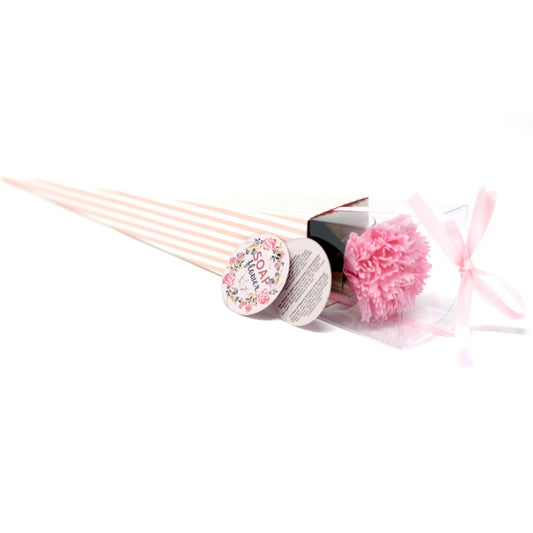 Soap Flower - Medium Carnation (assorted colors)
