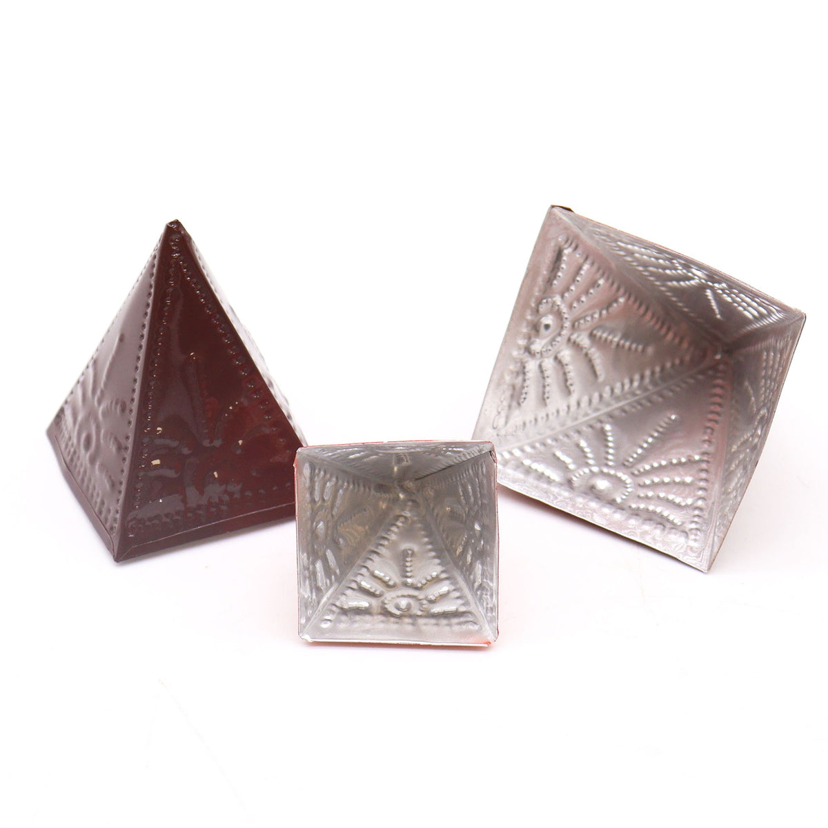 Juego de moldes de incienso en polvo - Lt Brown Dk Brown Orange - Juego de moldes para incienso en polvo