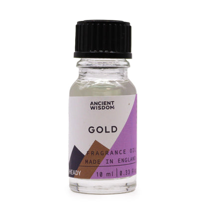 Aceites de Fragancia 10ml - Oro - Aceites de Fragancia 10ml, Cruelty Free