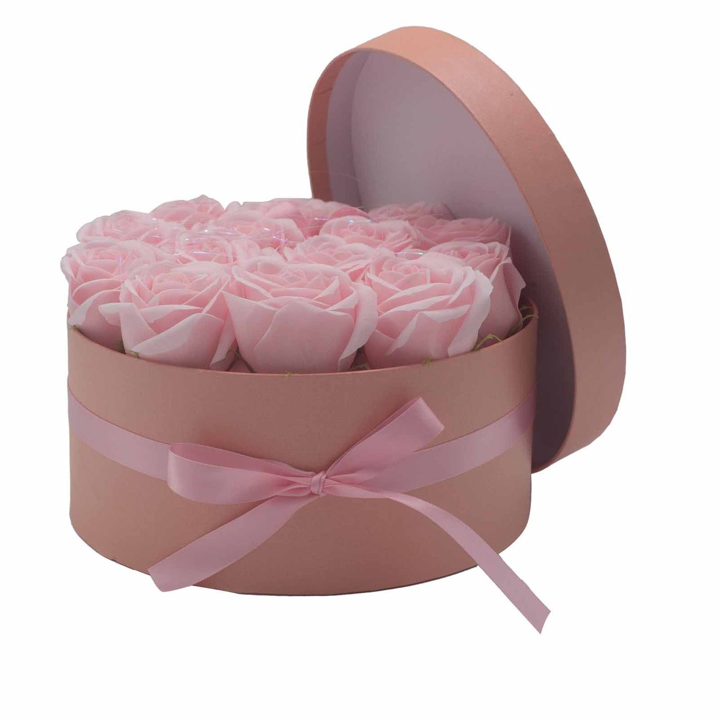 Caja de Regalo - Rosas de Jabón · 14 ud Rosa Redonda