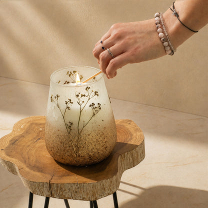 Velas en tarro de vidrio alto - Wildlight Woods