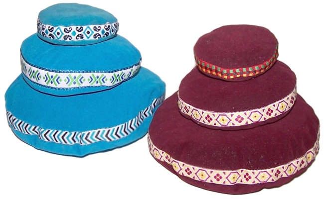 Cojín de terciopelo para Cuenco Tibetano - 7cm - Artículos Tibetanos