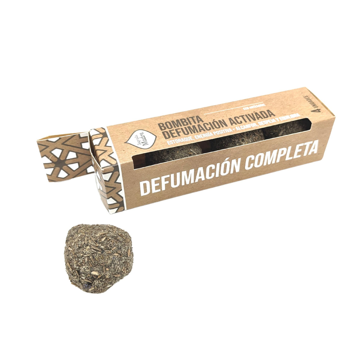 Caja de 4 Bombitas de Incienso Defumacion Comp - Bombitas de Incienso Naturales