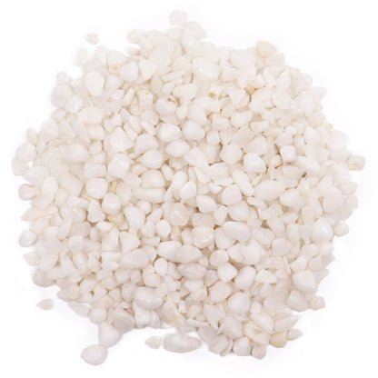 White Quartz Gemstone Chips Bulk - 1KG - Gemas mixtas