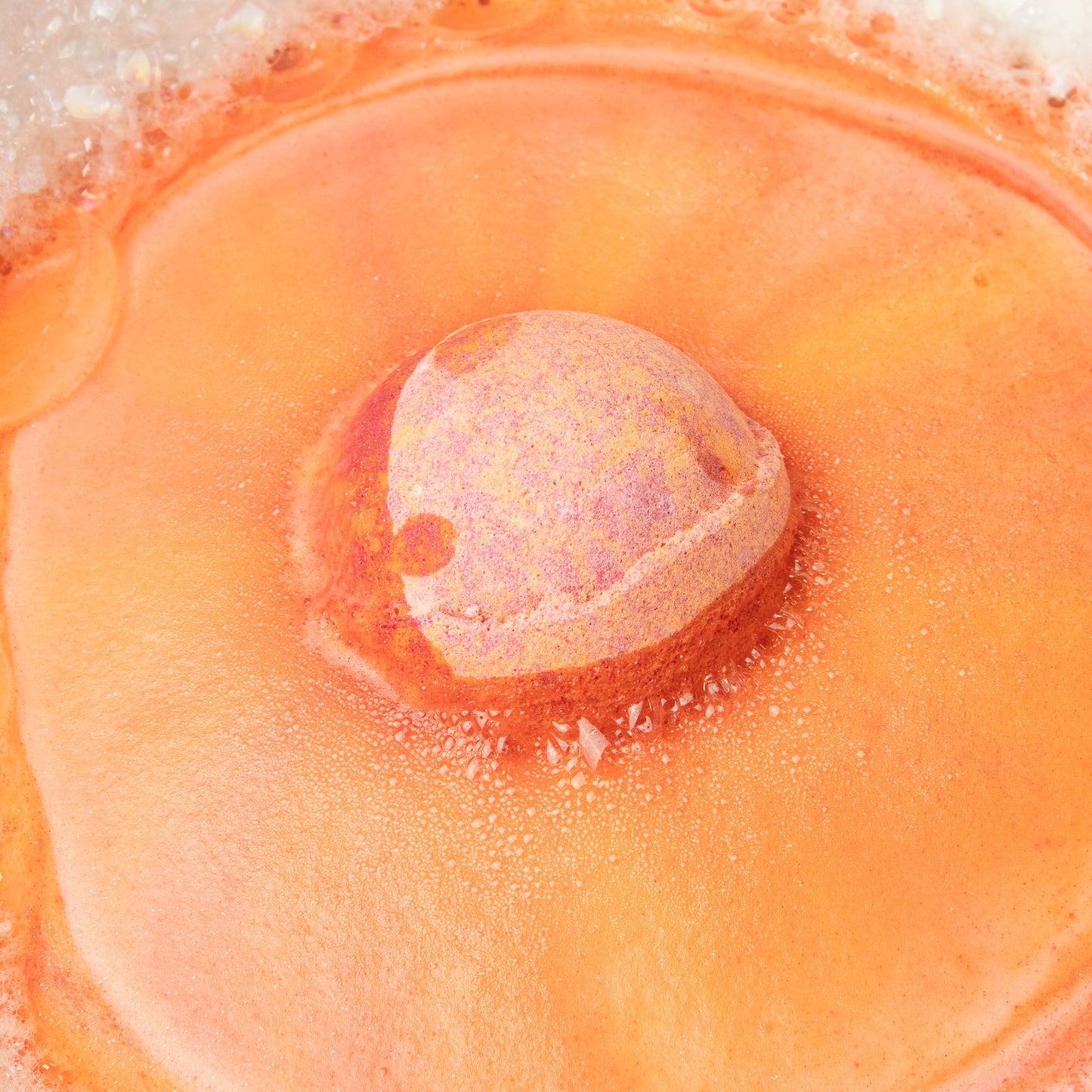 Bomba de baño de cristal - Fuego
