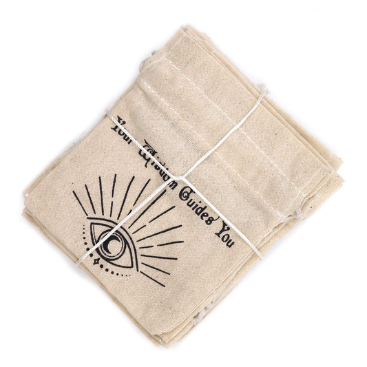 Bolsas Esotéricas - Natural y Negras 3 Diseños - 10 x 12 cm | Bolsas Esotéricas Diseño Surtido | El Bazar de Tizar