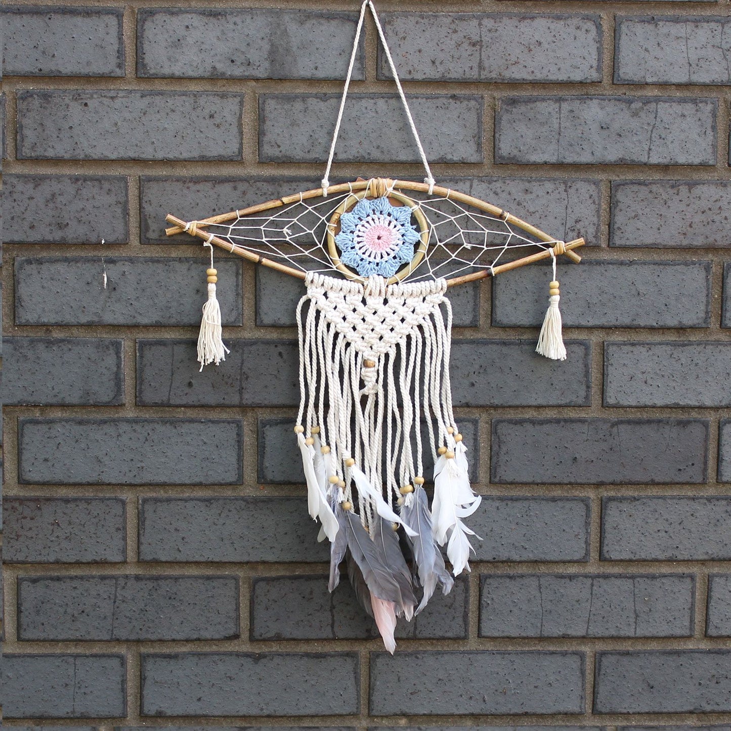 Atrapasueños - Sm Macramé Ojo Colores Surt