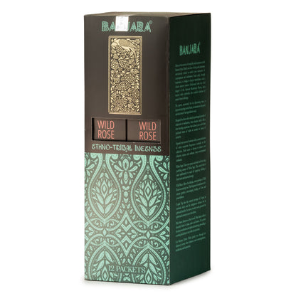 Incienso Banjara Extra Largo - Rosa silvestre - Incienso Banjara Extra Largo, Gift Packaging