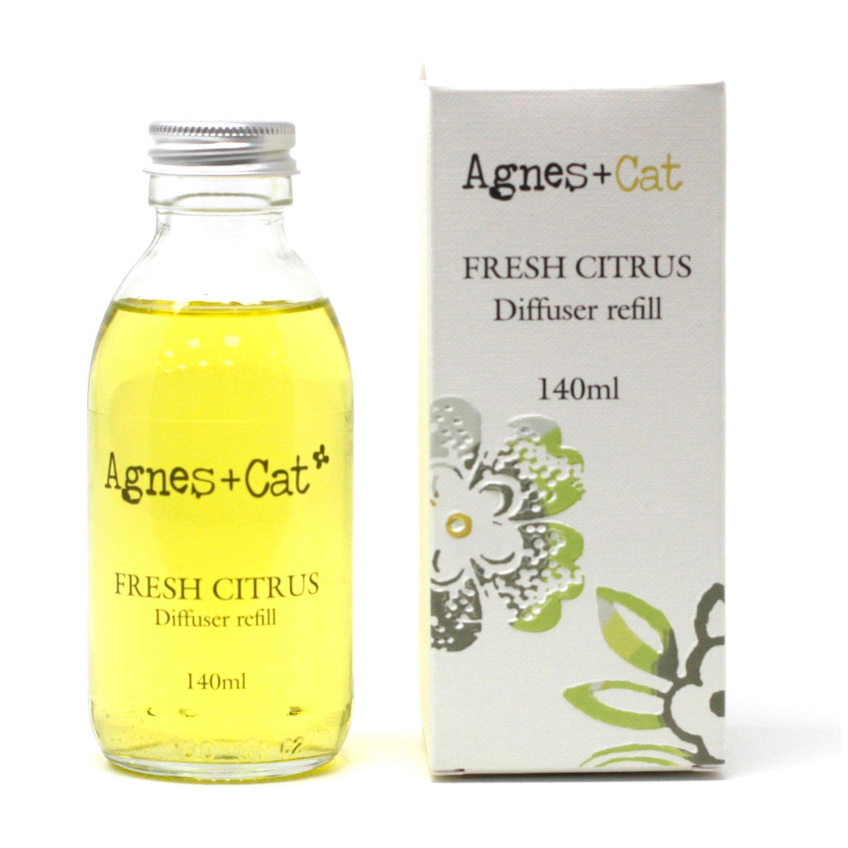 Recambio de Ambientador de Varillas 140ml - Cítricos - Agnes + Cat Reed Diffuser Refills