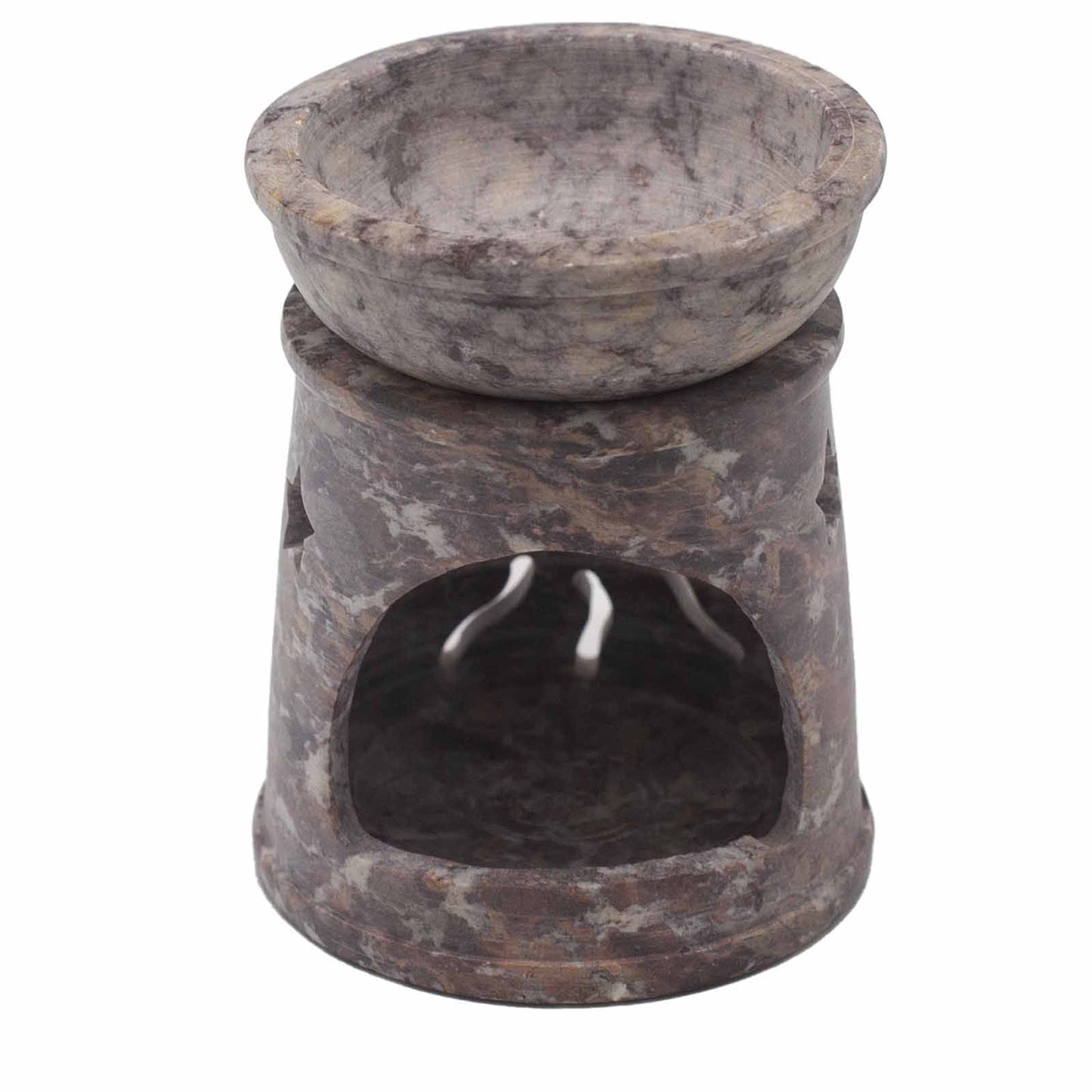 Quemador de aceite pequeño de esteatita 8 cm - Sol y Estrellas