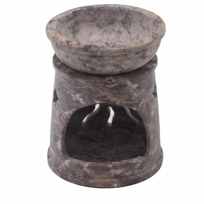 Quemador de aceite pequeño de esteatita 8 cm - Sol y Estrellas