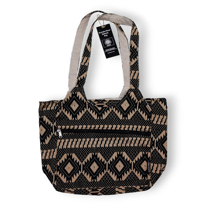 Bolsas Jacquard Naturales – Telar del Desierto – Bolsa Musa Viajera