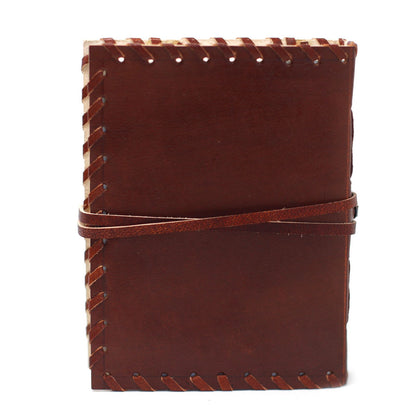 Cuaderno de Cuero Mini · Notas y Pensamientos