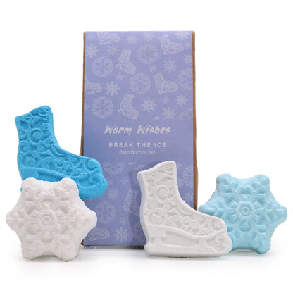 Pack de regalo de Bombas de Baño Navideñas Break the Ice