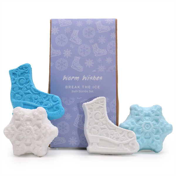 Pack de regalo de Bombas de Baño Navideñas Break the Ice