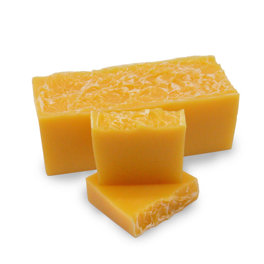 Barra deJabon - Mandarina y Miel - Jabones Hechos a Mano