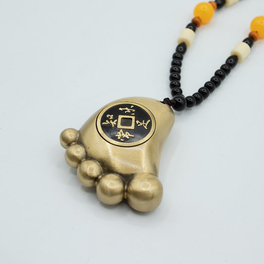 Colgante de Feng Shui - Amuleto para la riqueza | Antiguas Ruedas de la Fortuna | El Bazar de Tizar