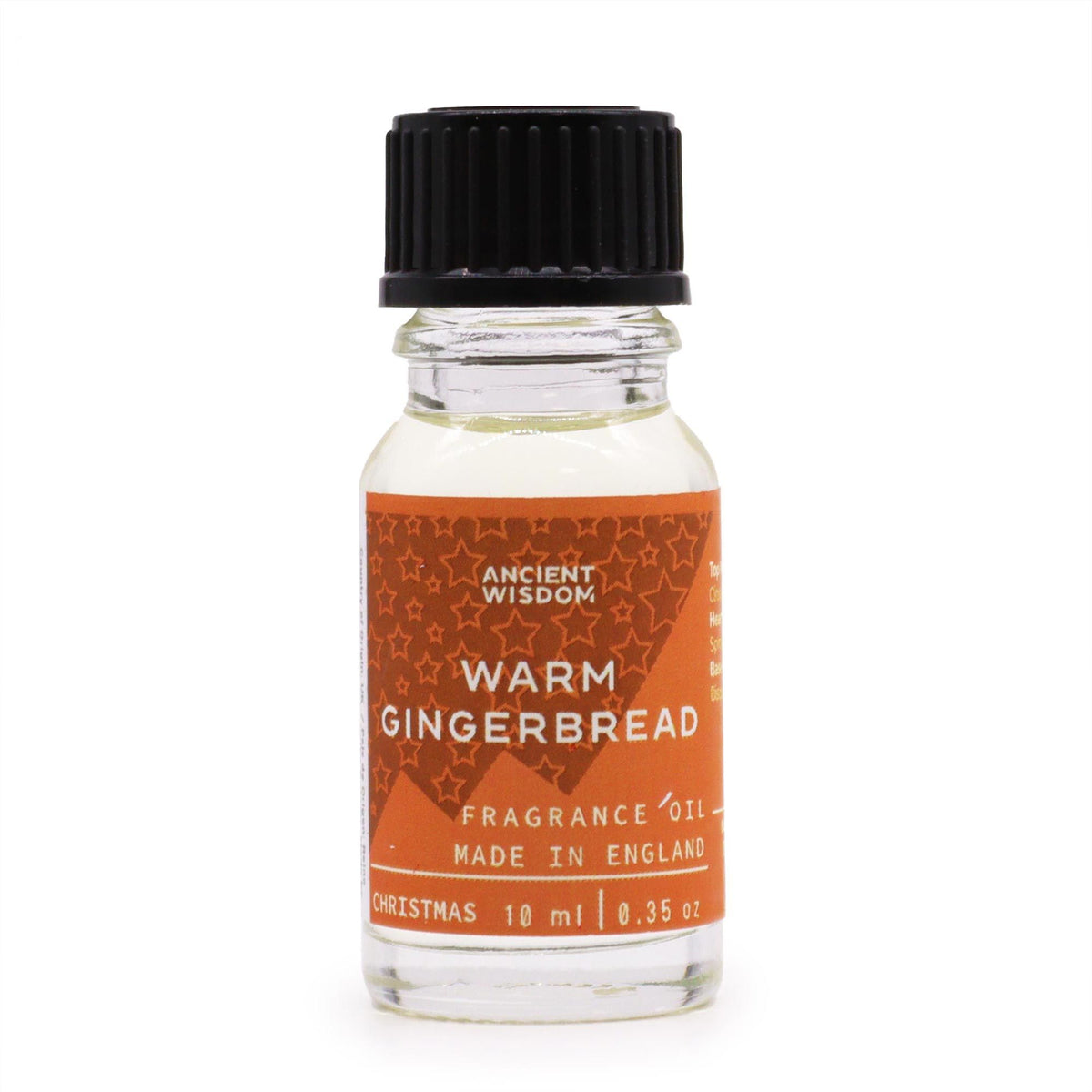 Aceite de Fragancia 10 ml - Galleta de Jengibre Caliente - Aceites de Fragancia 10ml, Cruelty Free
