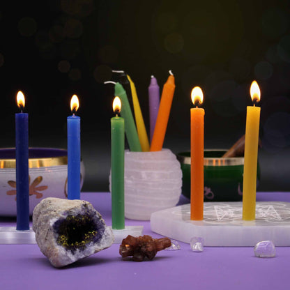 Conjunto de 10 velas - Buena energía
