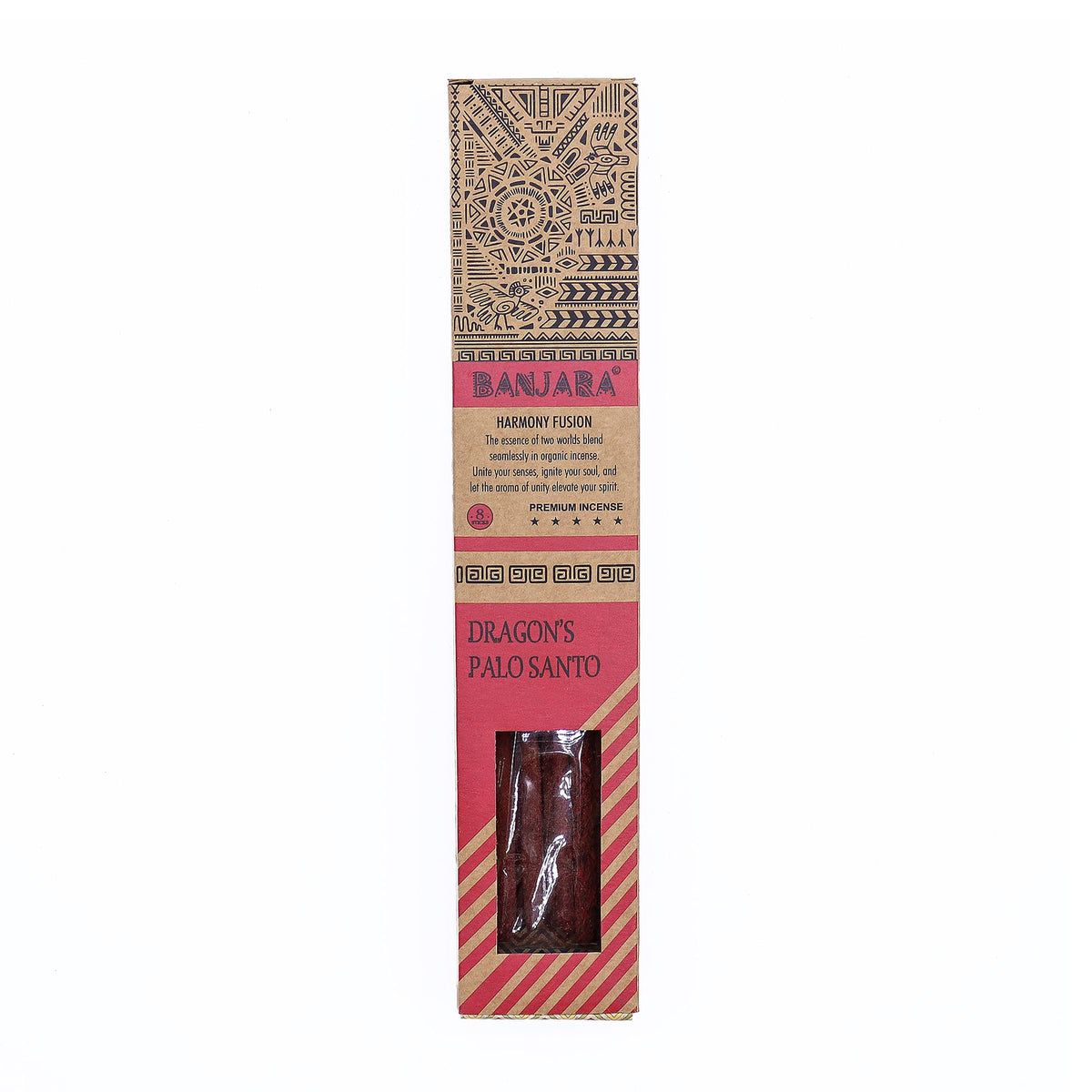 Banjara Palitos de Palo Santo para sahumar - Juego de 6 - Caja - Banjara Palo Santo Palitos de purificación